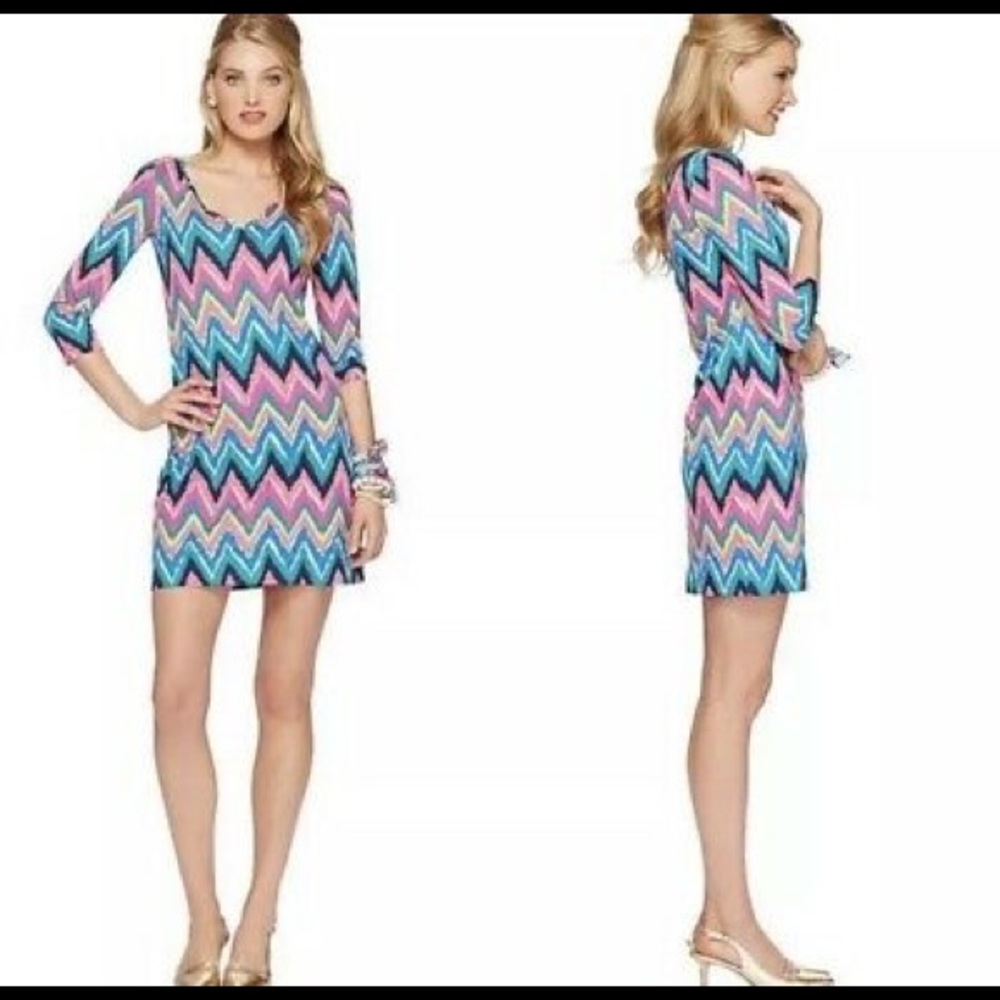 Lily Pulitzer Gretchen Dress in Hearts a Flutter